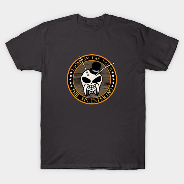 The Splintering Skeleton Chomp Logo T-Shirt by The Splintering
